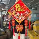 Dây reo 3d Vuông Tràn Trí Tết 40cm