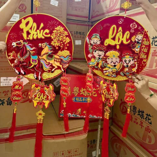 Dây Treo Tròn Thân Tài Ngựa 6d 60cm