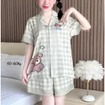 Đồ Bộ Nữ Chất Liệu Latin Mặc Mát Mềm Mịn - Set Bộ Nữ Pijama Tay Ngắn Quần Ngắn Nhiều Màu Mẫu Xinh (Size Từ 40-60kg)