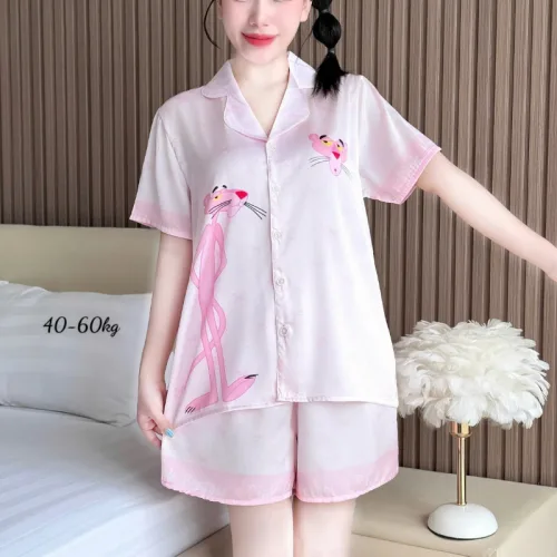 Đồ Bộ Nữ Chất Liệu Latin Mặc Mát Mềm Mịn - Set Bộ Nữ Pijama Tay Ngắn Quần Ngắn Nhiều Màu Mẫu Xinh (Size Từ 40-60kg)