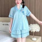 Đồ Bộ Nữ Chất Liệu Latin Mặc Mát Mềm Mịn - Set Bộ Nữ Pijama Tay Ngắn Quần Ngắn Nhiều Màu Mẫu Xinh (Size Từ 40-60kg)