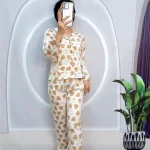 Đồ bộ pijama quần dài áo tay dài họa tiết