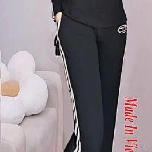 Đồ bộ quần dài áo tay dài in hình