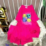 Đồ bộ quần đùi áo tay ngắn in hình