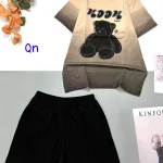 Đồ bộ quần đùi áo tay ngắn in hình gấu