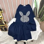 Đồ bộ quần đùi áo tay ngắn in hình thỏ