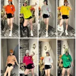 Đồ bộ quần đùi áo tay ngắn in số 70