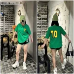 Đồ bộ quần đùi áo tay ngắn in số