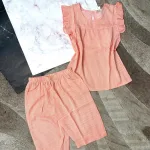 Đồ bộ quần lửng áo sát nách bèo màu trơn