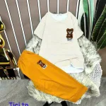 Đồ bộ quần lửng áo tay ngắn sọc