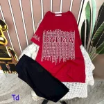 Đồ bộ quần lửng đen áo tay ngắn in hình