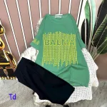 Đồ bộ quần lửng đen áo tay ngắn in hình