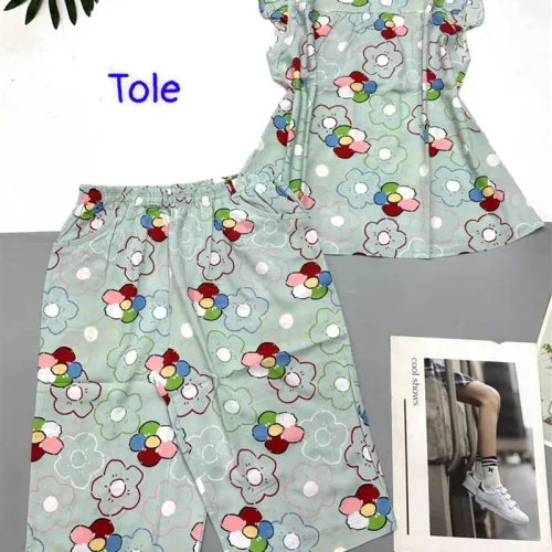 Đồ bộ vải tonl quần lửng áo sát nách bèo
