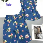 Đồ bộ vải tonl quần lửng áo sát nách bèo