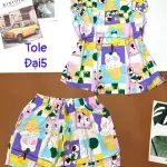 Đồ bộ vải tonl quần đùi áo sát nách bèo