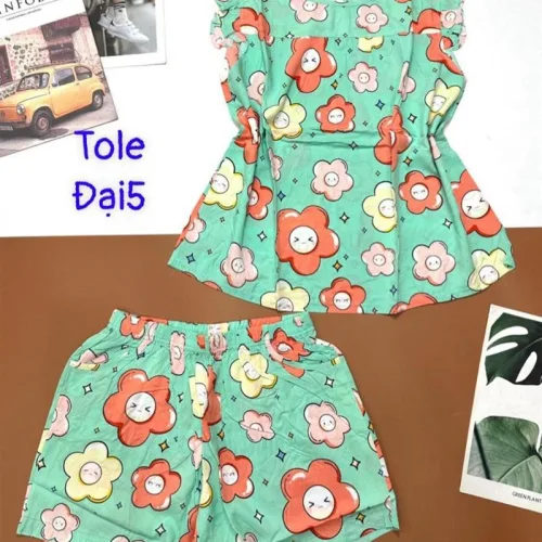 Đồ bộ vải tonl quần đùi áo sát nách bèo