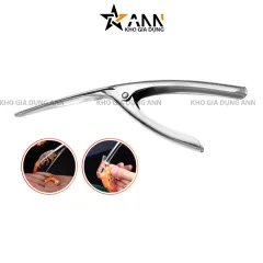 Dụng Cụ Bóc Vỏ Tôm - Dụng Cụ Tách Vỏ Tôm Inox 21x6,5cm