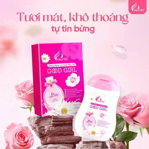Dung Dịch Vệ Sinh Phụ Nữ Charme Good Girl 150ml - Hỗ Trợ Cấp Ẩm Làm Sạch Dịu Nhẹ