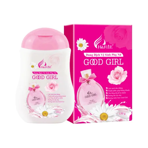 Dung Dịch Vệ Sinh Phụ Nữ Charme Good Girl 150ml - Hỗ Trợ Cấp Ẩm Làm Sạch Dịu Nhẹ