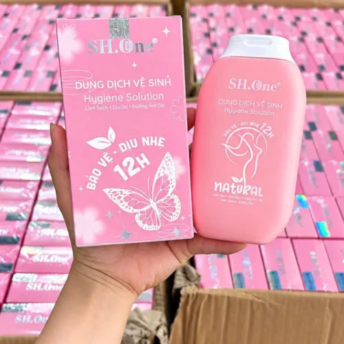 Dung Dịch Vệ Sinh Phụ Nữ Hygiene Solution Sh.One 200ml Bảo Vệ Dịu Nhẹ 12h