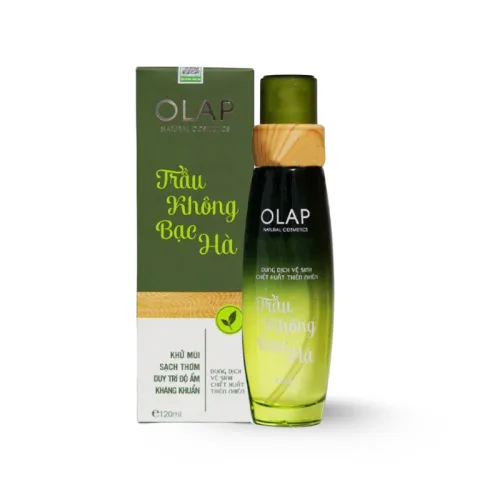 Dung Dịch Vệ Sinh Trầu Không Bạc Hà Olap