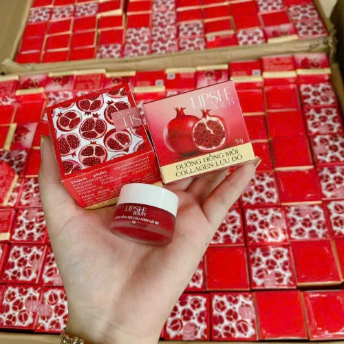 Dưỡng Hồng Môi Collagen Lựu Đỏ LIPSHE Beauty