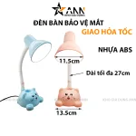 Đèn Học Để Bàn Đế Gấu 25.5x15x15cm