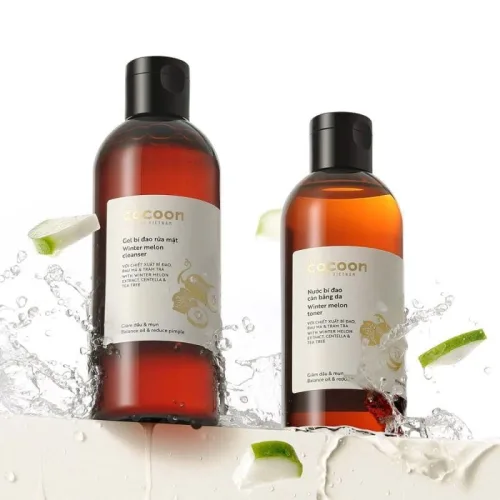 Gel Bí Đao Rửa Mặt Cocoon Giảm Mụn 310ml Thuần Chay