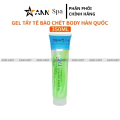 Gel Tẩy Tế Bào Da Chết Body Hàn Quốc Spa Exfoliating Shower Gel 350ml - Màu Xanh Lá