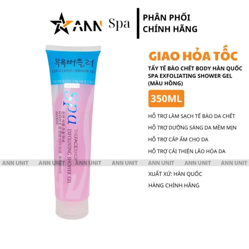 Gel Tẩy Tế Bào Da Chết Body Hàn Quốc Spa Exfoliating Shower Gel 350ml