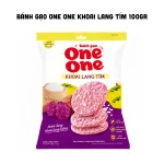 Bánh Gạo One One Khoai Lang Tím 100gr
