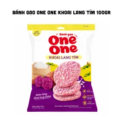 Bánh Gạo One One Khoai Lang Tím 100gr