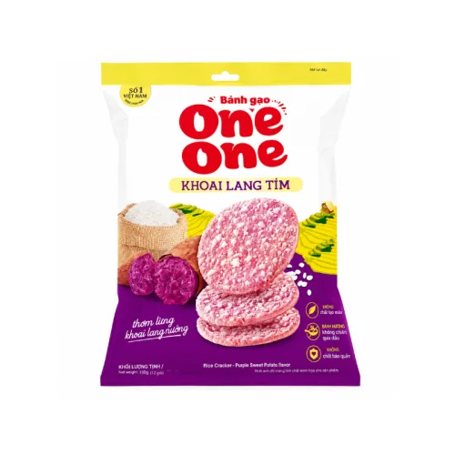 Bánh Gạo One One Khoai Lang Tím 100gr