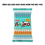 Bánh Que Kem OISHI AKIKO Nhân Phô Mai 140g - Màu Xanh Rêu