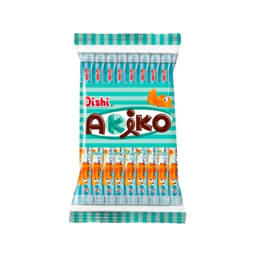 Bánh Que Kem OISHI AKIKO Nhân Phô Mai 140g - Màu Xanh Rêu