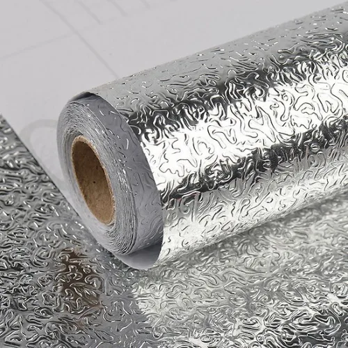 Giấy Bạc Dán Bếp Miếng Dán Tường Cách Nhiệt Chống Bụi Bẩn 170Cm