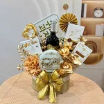Giỏ Quà Tết Vàng Kim - Quà Tặng Tết Sang Trọng - Quà Trang Trí Tết