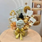 Giỏ Quà Tết Vàng Kim - Quà Tặng Tết Sang Trọng - Quà Trang Trí Tết