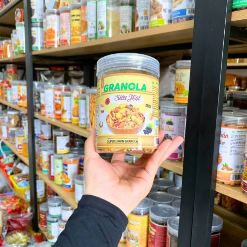 Granola Siêu Hạt Thơm Ngon 300g - Hũ Pet
