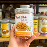 Hạnh Nhân Sấy Tẩm Vị - Hạnh Nhân Rang Bơ Vỏ Dày Thơm Ngon 300g - Hũ Pet