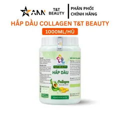 Hấp Dầu Collagen Bơ T&T Beauty Avocado Scent 1000ml