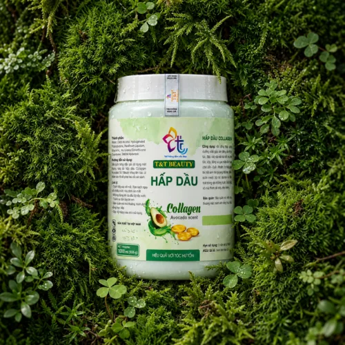 Hấp Dầu Collagen Bơ T&T Beauty Avocado Scent 1000ml
