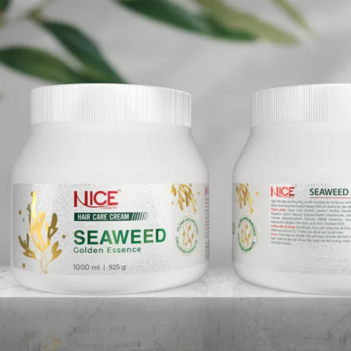 Kem Hấp Ủ Tóc Tảo Biển Seaweed Golen Esence Nice Cosmetic 1000ml