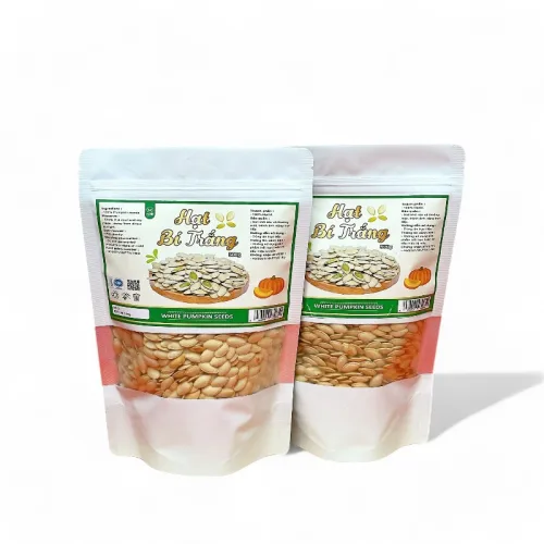 Hạt Bí Trắng Túi Zip 500g