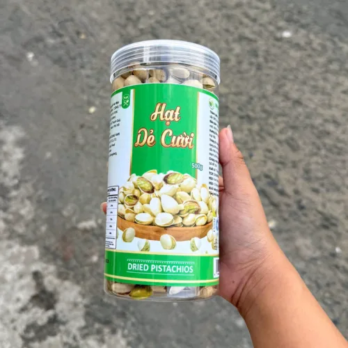 Hạt Dẻ Cười Loại Ngon 500g Không Tẩy Trắng Hàng Mỹ Hộp Pet