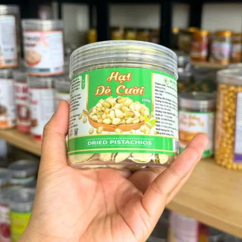 Hạt Dẻ Cười Mini Thơm Ngon 200g - Hũ Pet