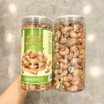 Hạt Điều Cồ A Rang Muối Nguyên Hạt Vỏ Lụa (Loại xuất khẩu) 500g Hộp
