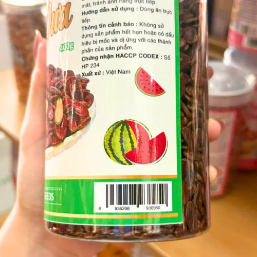 Hạt Dưa Loại Đặc Biệt Thơm Ngon 400g - Hũ Pet