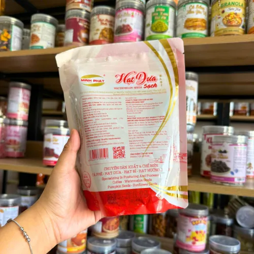 Hạt Dưa Sạch Minh Phát 350g - Hạt Dưa Minh Phát Túi Zip