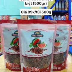 Hạt Dưa Sạch Rang Củi Gia Long Đặc Biệt 500g